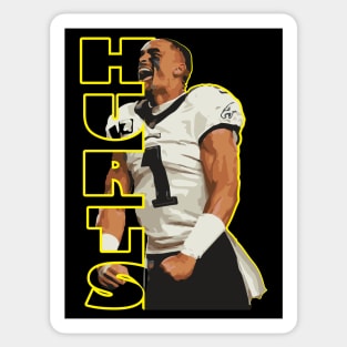 Jalen Hurts-Philadelphia Eagles Football Sticker